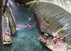 Mexico (Cancun-Xcaret Naturel Park) Swimming in the underground rivers1