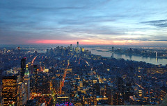 ... New York City Sunset ...