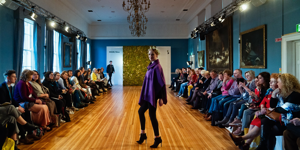 MADE-Slow PRESENTATION OF QUALITY IRISH FASHION DESIGN - STUDIO DONEGAL [FASHION SHOW AT THE RDS JANUARY 2018]-136238
