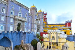 Front entrance of Pena Palace