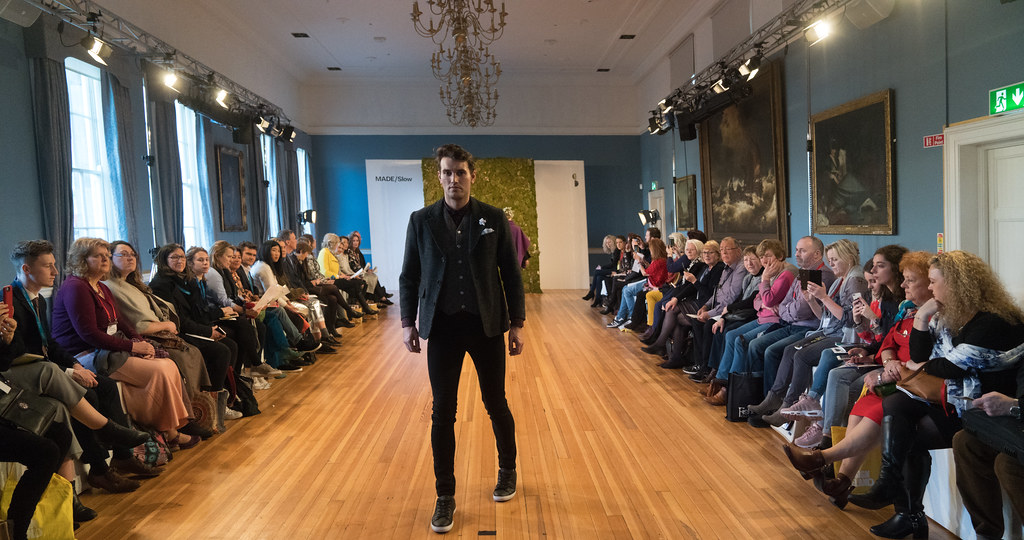 MADE-Slow PRESENTATION OF QUALITY IRISH FASHION DESIGN - STUDIO DONEGAL [FASHION SHOW AT THE RDS JANUARY 2018]-136242