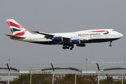 British Airways Boeing 747-400 BKK