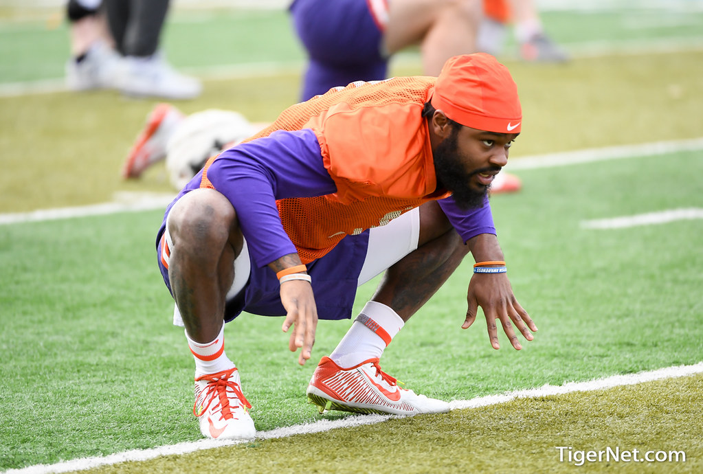 Clemson Football Photo of Trevion Thompson and sugarbowl and practice and Bowl Game