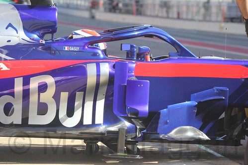 Pierre Gasly during Formula One Winter Testing 2018