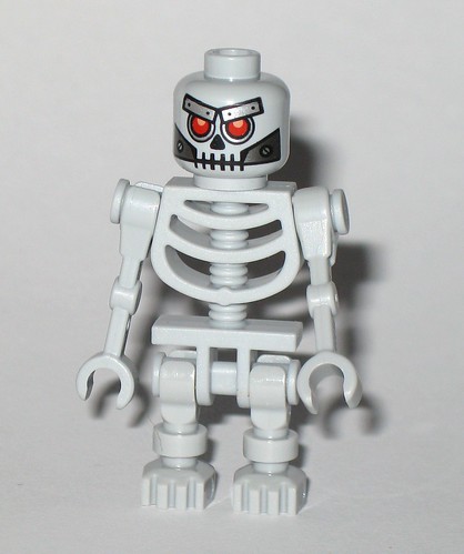 Lego Minifigure Figure Robo Skeleton The LEGO Movie 70814 70807 tlm048 