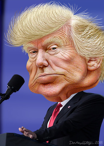 Donald Trump - Caricature, From FlickrPhotos