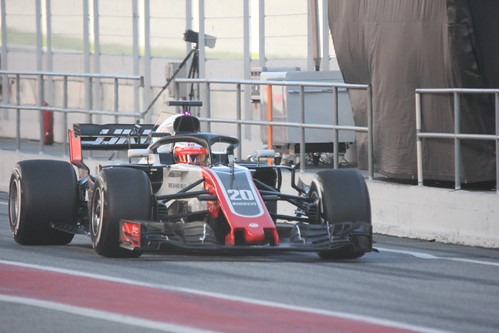 Kevin Magnussen in Formula One Winter Testing 2018