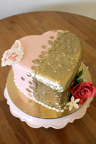Valentine's Heart Cake