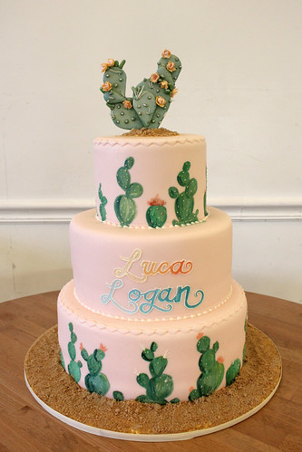 Cactus Wedding Cake