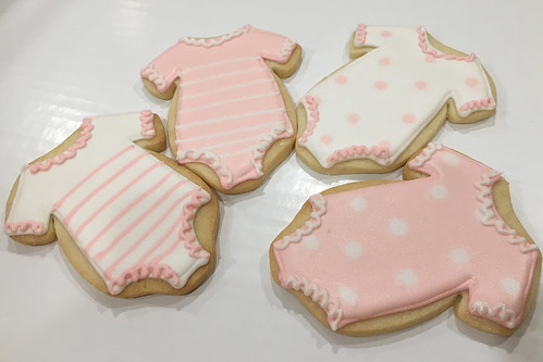 Baby Onesie Cookies