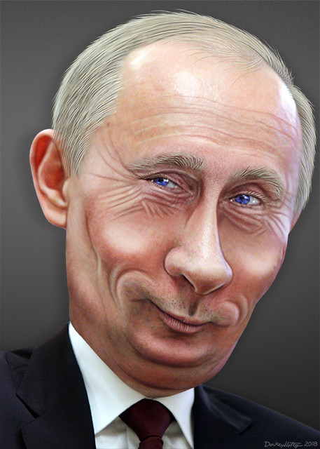 Vladimir Putin - Caricature, From FlickrPhotos