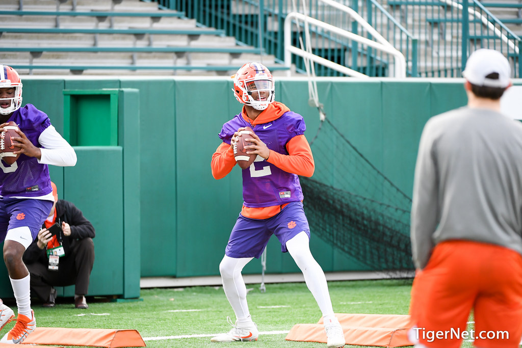 Clemson Football Photo of Kelly Bryant and sugarbowl and practice and Bowl Game