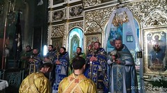 52. Святогорская икона в Екатерининском храме г. Здолбунов 25.12.2017