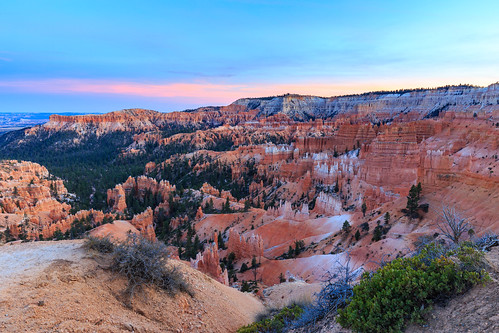Sunset in Bryce Canyon