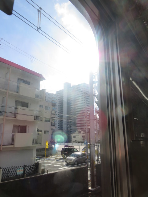 阪急電車の窓から