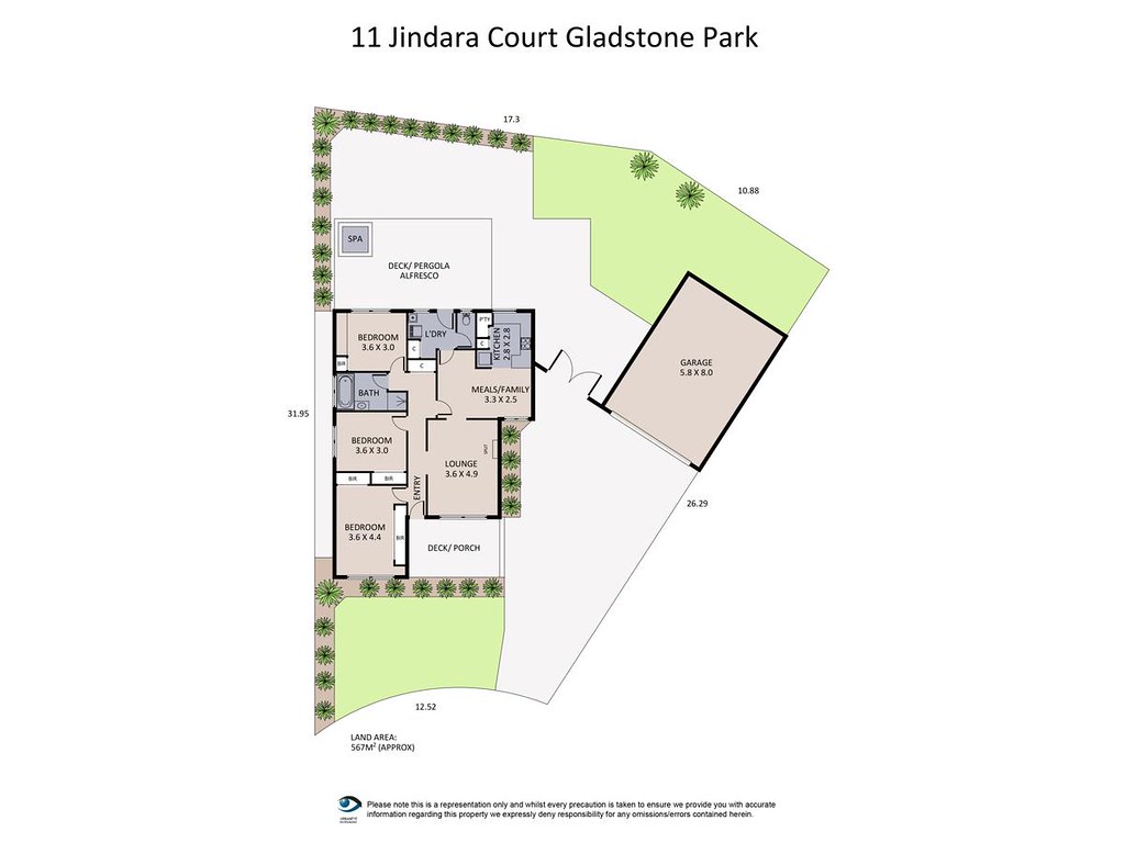 11 Jindara Court, Gladstone Park VIC 3043 floorplan