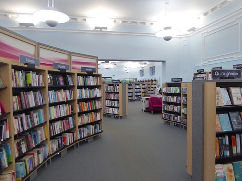 Inside Gateshead library