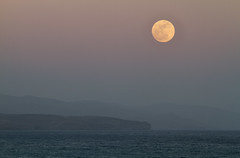 The Moonrise in Costa Calma