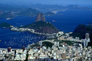 Vista de Río de Janeiro desde El Corcovado .