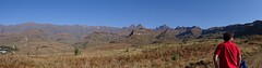 quadbiking near Cathedral Peak, Drakensberg, KwaZulu-Natal