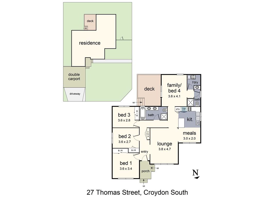 27 Thomas Street, Croydon South VIC 3136 floorplan