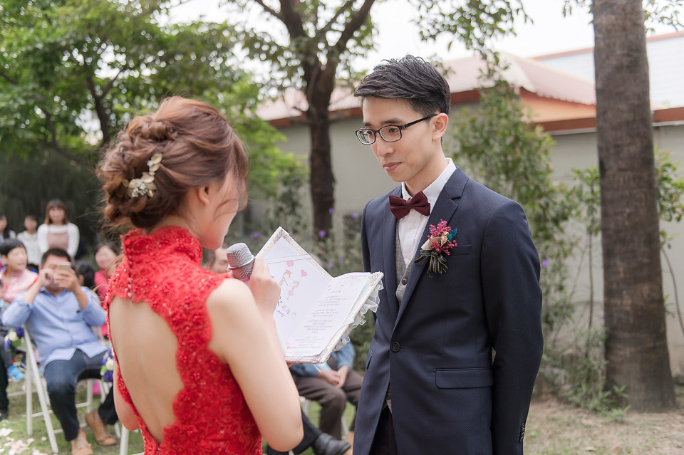 婚攝 台南商務會館 戶外證婚 婚禮攝影 W & N 051