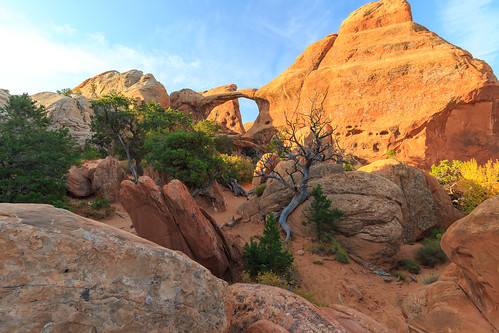 Double O Arch in Arches NP
