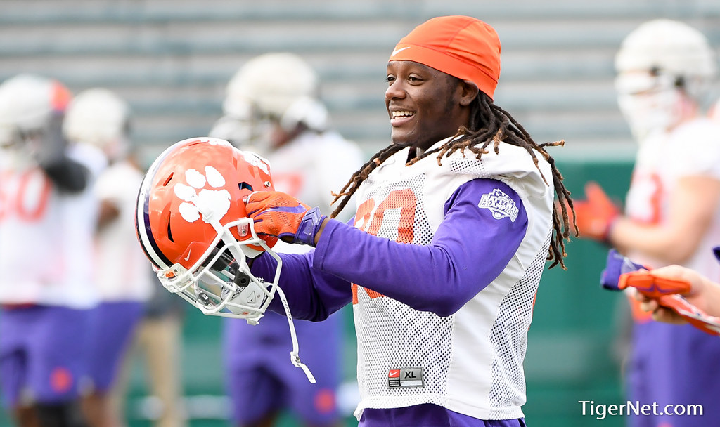 Clemson Football Photo of Jalen Williams and sugarbowl and practice and Bowl Game