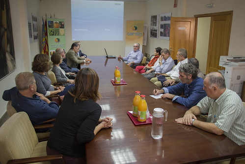 Visita del Grupo de contacto de cítricos ESP-IT-FR a CANSO. L'Alcúdia (03-11-2016)