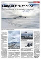 Sophie Thompson Iceland Page One