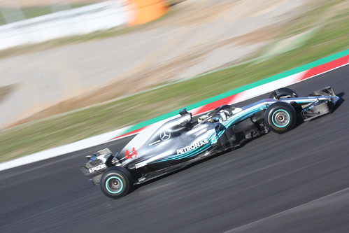 Lewis Hamilton during Formula One Winter Testing 2018
