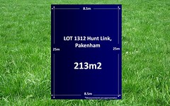 Lot 1312, Hunt Link, Pakenham VIC
