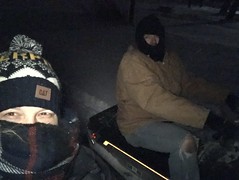 Snowmobile date. 4/365. #project365
