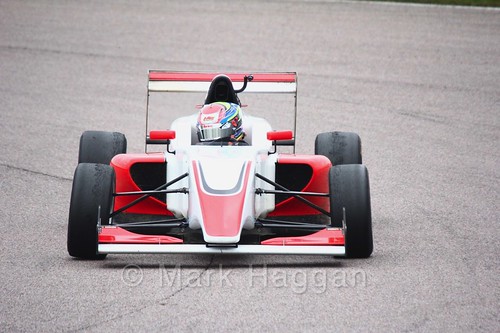 Wing Hoong in British F3 pre-season testing 2018