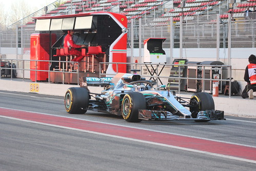 Valtteri Bottas in Formula One Winter Testing 2018