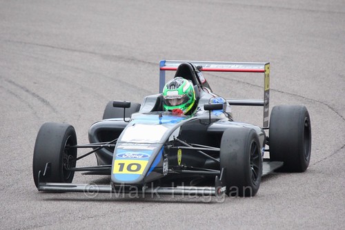 Paavo Tonteri in British F4 pre-season testing 2018