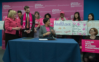 January 31, 2018 Defending Women's Health Bill Signing