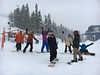 First snowboard camp  of the season