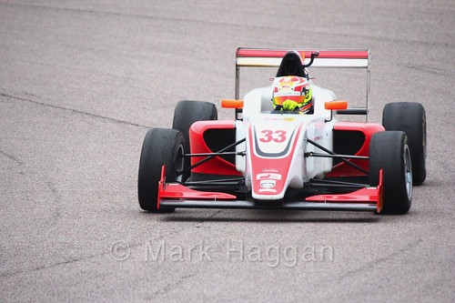 Manuel Maldonado in British F3 pre-season testing 2018