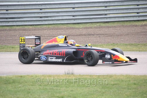 Jack Doohan in British F4 pre-season testing 2018