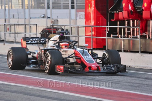 Kevin Magnussen in Formula One Winter Testing 2018