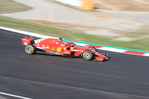 Sebastian Vettel during Formula One Winter Testing 2018