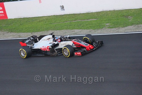 Romain Grosjean during Formula One Winter Testing 2018