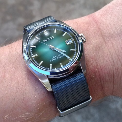 My Seiko SARB007 with AlphaShark Admiralty strap - a photo on Flickriver