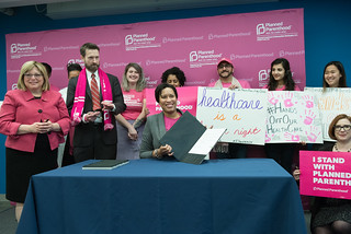 January 31, 2018 Defending Women's Health Bill Signing