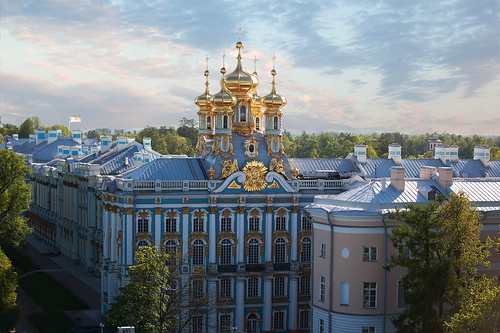 Catherine palace. Clouds 1.
