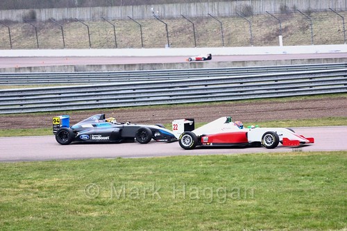 Sebastian Alvarez in British F4 pre-season testing and Tom Gamble in British F3 testing 2018