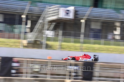 Seb Priaulx in British F4 pre-season testing 2018