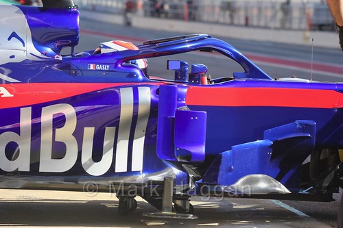 Pierre Gasly in Formula One Winter Testing 2018