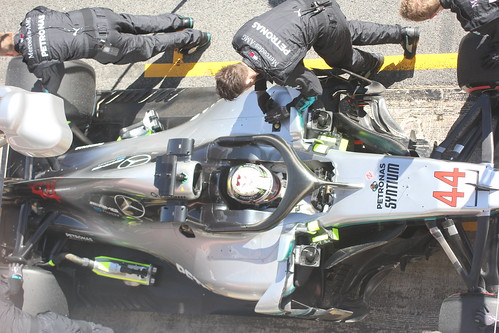 Lewis Hamilton during Formula One Winter Testing 2018